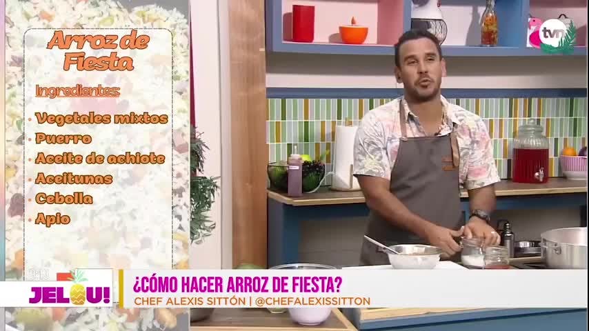 Cocina con Alexis: Arroz de fiesta