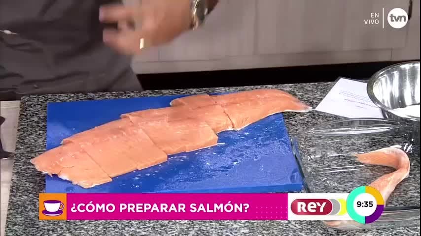 Cocina con Alexis: Salmón con toping de queso