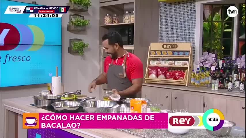 Cocina con Alexis: Empanadas de Bacalao