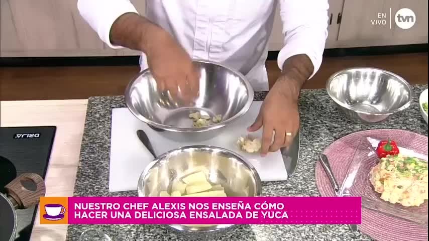 Cocina con Alexis: Ensalada de yuca con tuna