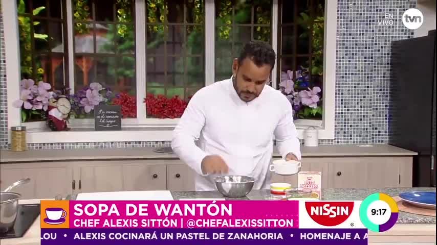 Cocina con Alexis: Sopa de Wantón