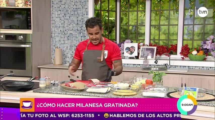 Cocina con Alexis: ¿Cómo hacer milanesa gratinada?