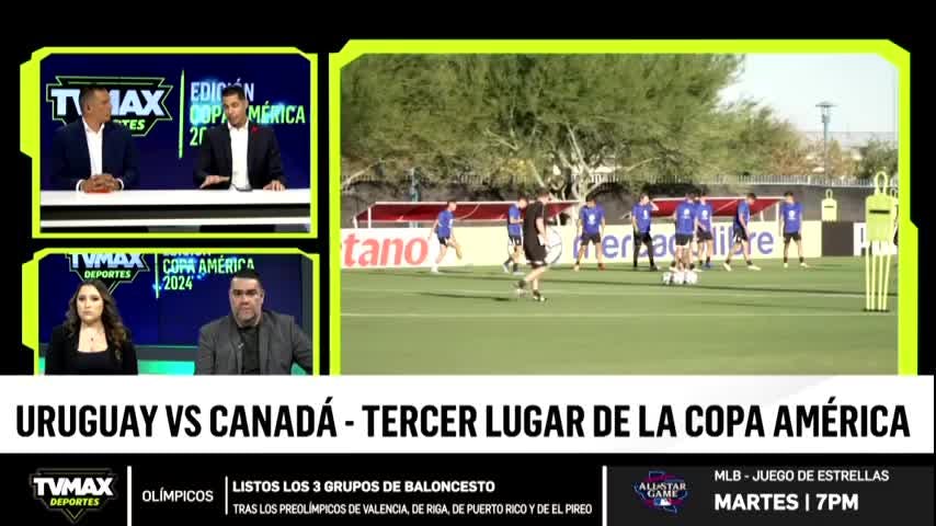 TVMAX Deportes Copa América del 12 de julio de 2024