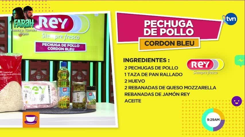 Prepara una pechuga de pollo cordon bleu