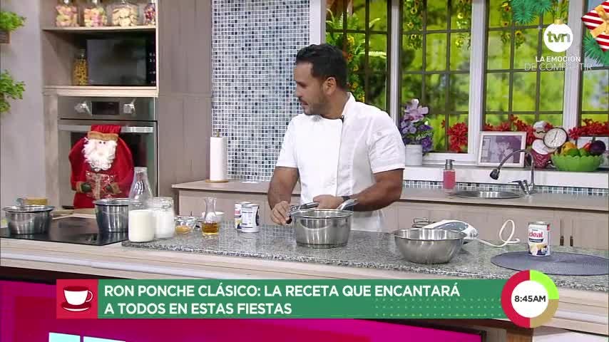 Alexis prepara un Ron Ponche clásico