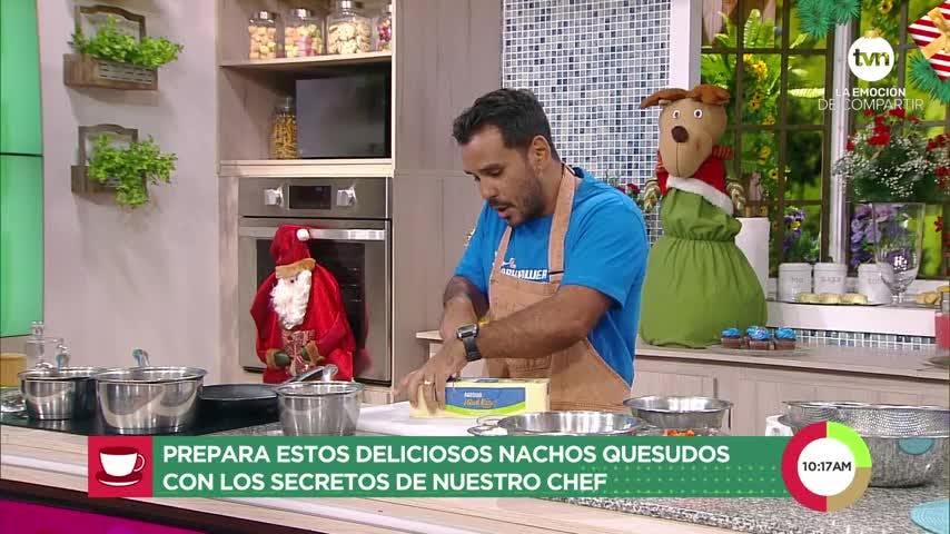 Prepara unos nachos quesudos con toque secreto