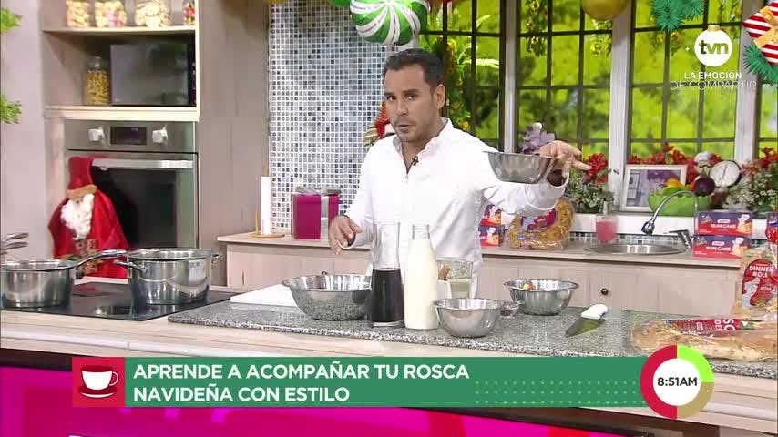 Avena cremosa para acompañar tu rosca navideña