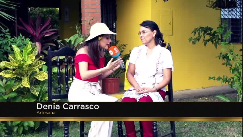 Mil Polleras: Tejido en Pajita 