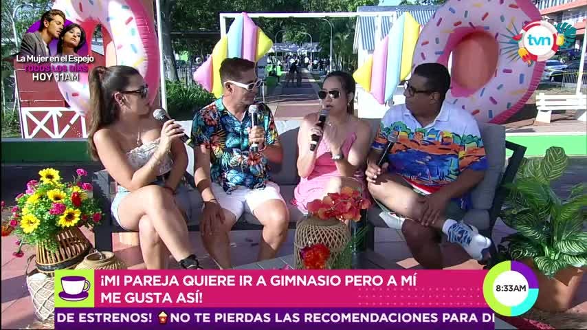 Mi pareja quiere el al gym, pero a mí me gusta así