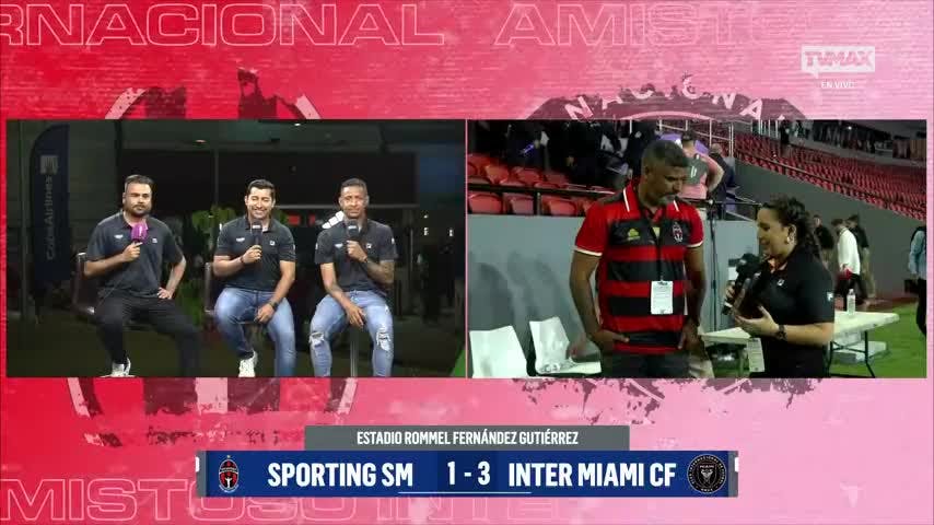 Gavilán da sus impresiones después del partido Sporting SM vs el Inter MIAMI