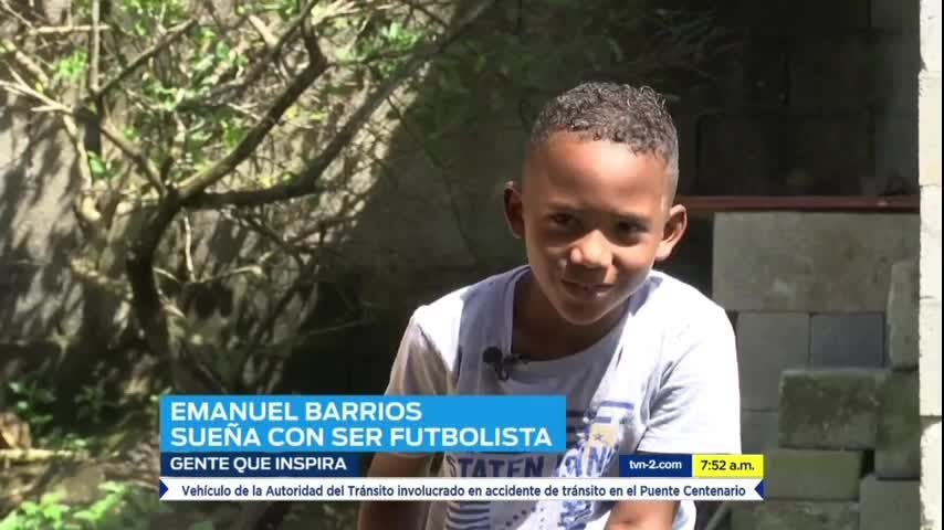Gente que Inspira: El fútbol y el sueño de Emmanuel Barrios