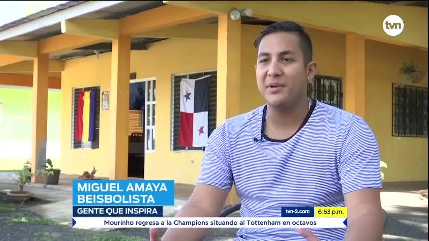 Gente que Inspira: Miguel Amaya, un futuro Grandes Ligas panameño