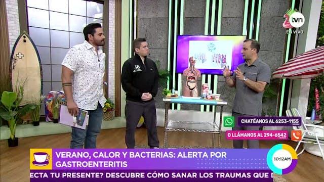 Cita Médica: Verano, calor y bacterias, alerta por gastroenteritis