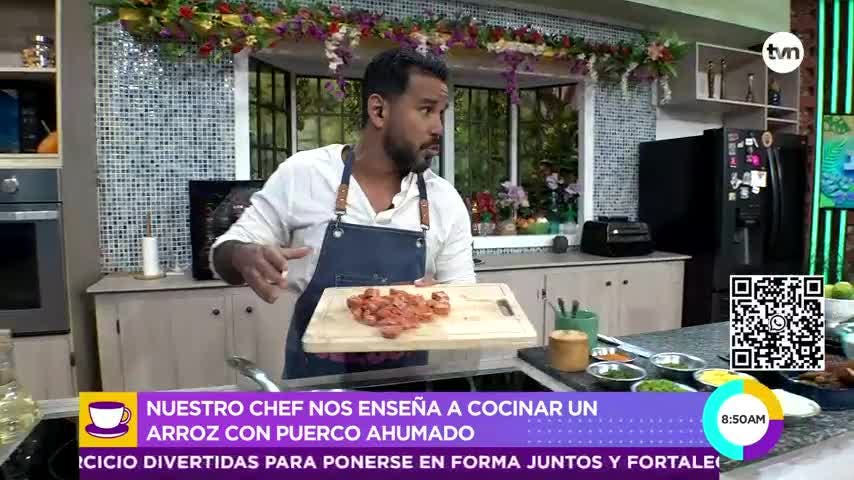 Cocina con Alexis: Arroz con puerco ahumado