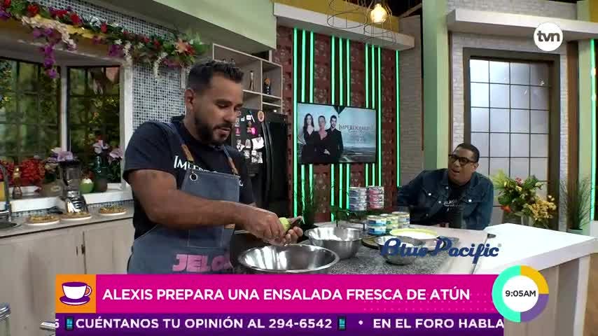 Cocina con Alexis: Ensalada Fresca y Wrap de Atún y Aguacate