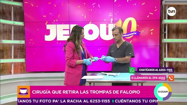 Cita Médica: Cirugía que retira las trompas de Falopio