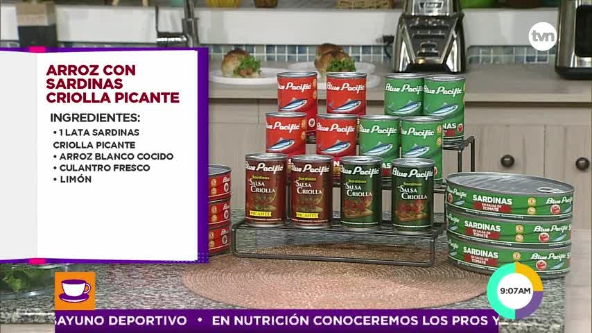 Cocina con Alexis: Arroz con Sardinas Criollas Picante