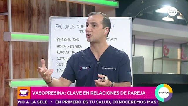 Cita Médica: Vasopresina, clave en relaciones de pareja