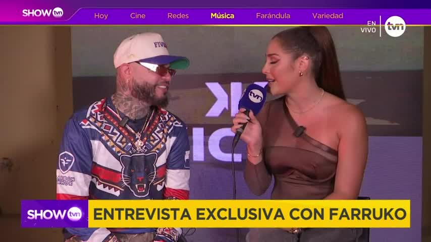 SHOW TVN - Entrevista Farruko