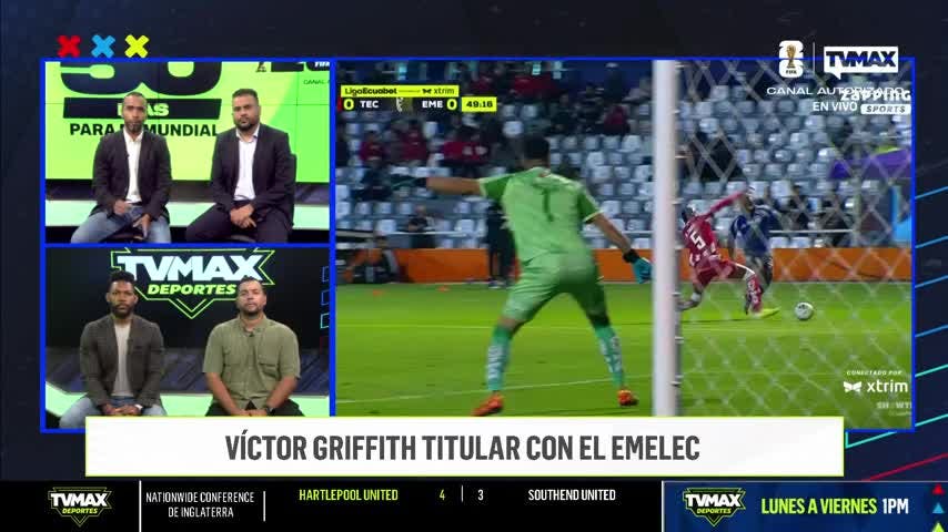 TVMAX Deportes - Miércoles 22 de abril de 2026