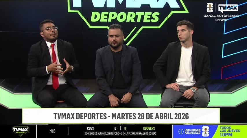 TVMAX Deportes - Martes 28 de abril de 2026