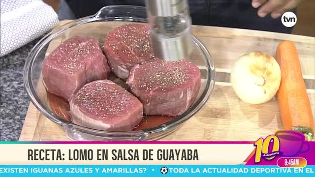 Cocina con Alexis: Lomo en salsa de guayaba