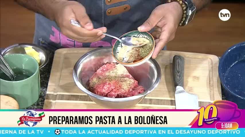 Cocina con Alexis: Pasta a la boloñesa