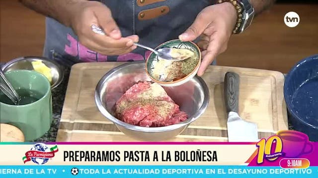 Cocina con Alexis: Pasta a la boloñesa