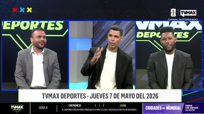 TVMAX Deportes - Jueves 7 de mayo de 2026