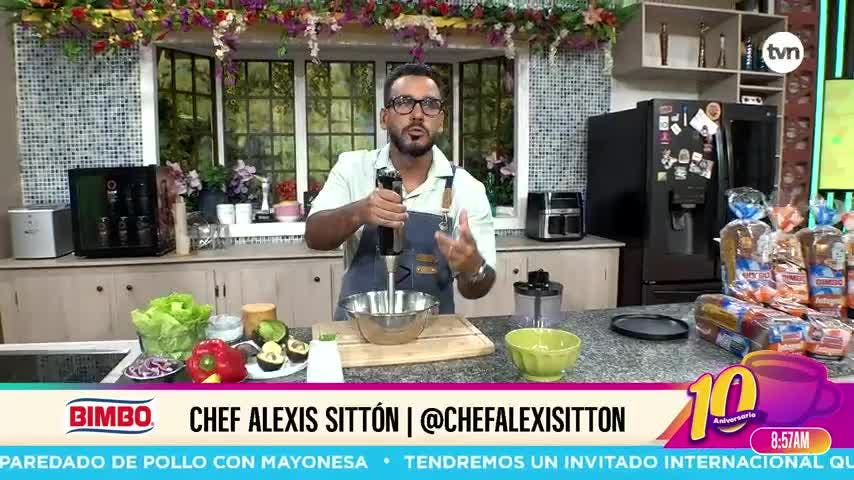 Cocina con Alexis: Emparedado de pollo con mayonesa