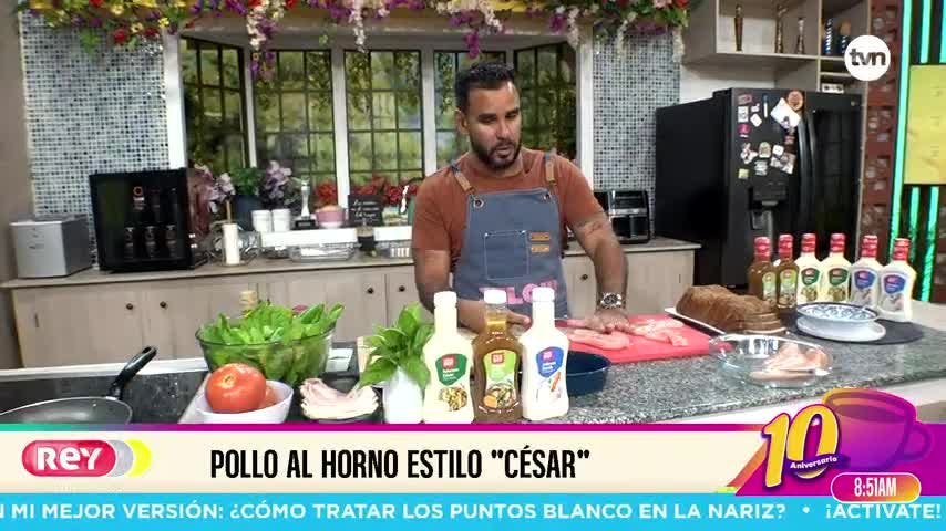 Cocina con Alexis: Pollo al horno estilo "césar" 