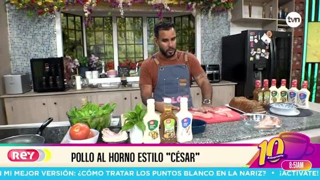 Cocina con Alexis: Pollo al horno estilo "césar"