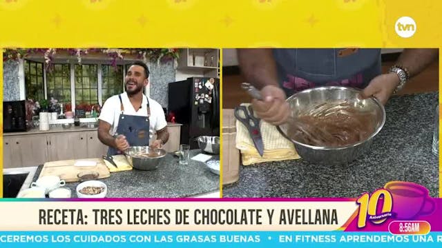 Cocina con Alexis: Tres leches de chocolate y avellana