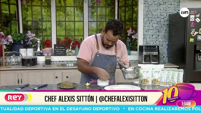 Cocina con Alexis: Pollo en costra de marañón y coco