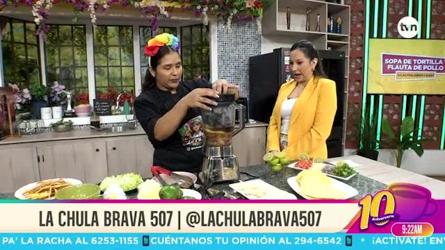 Cocina con Alexis: sopa de tortilla y flautas de pollo