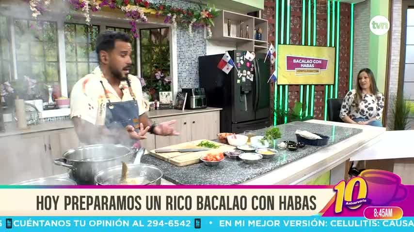 Cocina con Alexis: Bacalao con habas