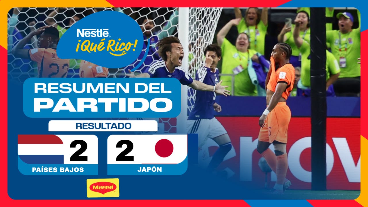 Mundial 2026 | Países Bajos vs Japón Resumen Completo