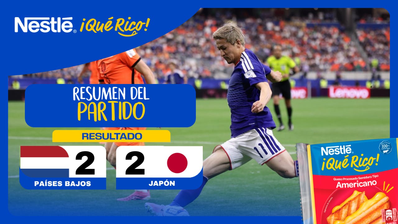 Mundial 2026 | Países Bajos vs Japón Resumen Completo