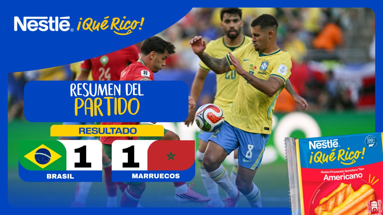 Mundial 2026 | Brasil vs Marruecos Resumen Completo