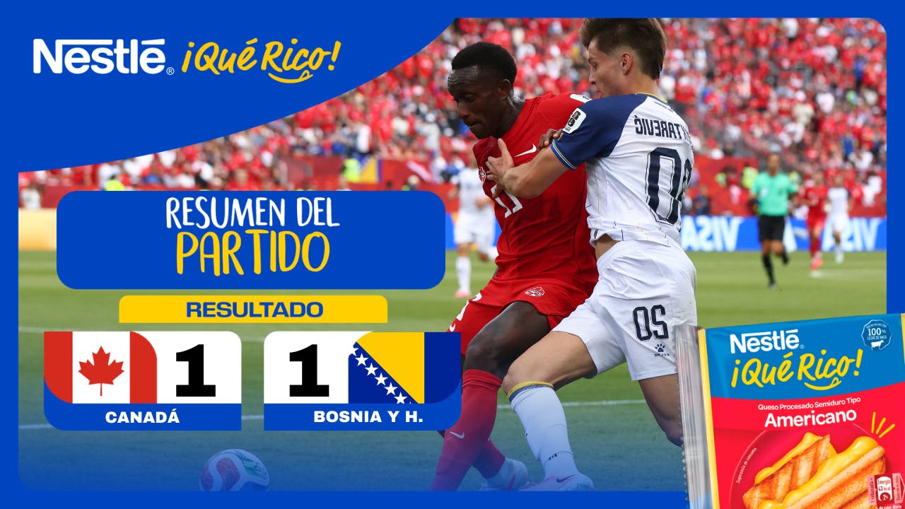 Mundial 2026 | Canadá vs Bosnia Resumen Completo
