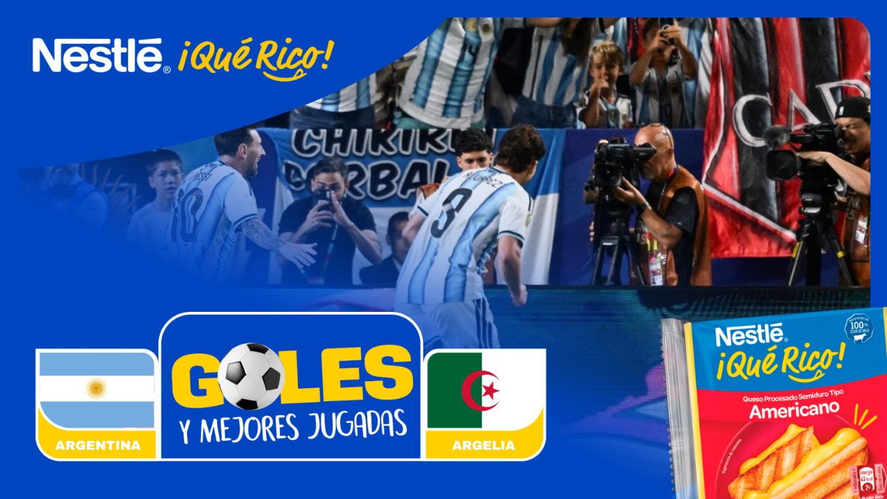 Mundial 2026 | Argentina vs Argelia Todos los Goles 