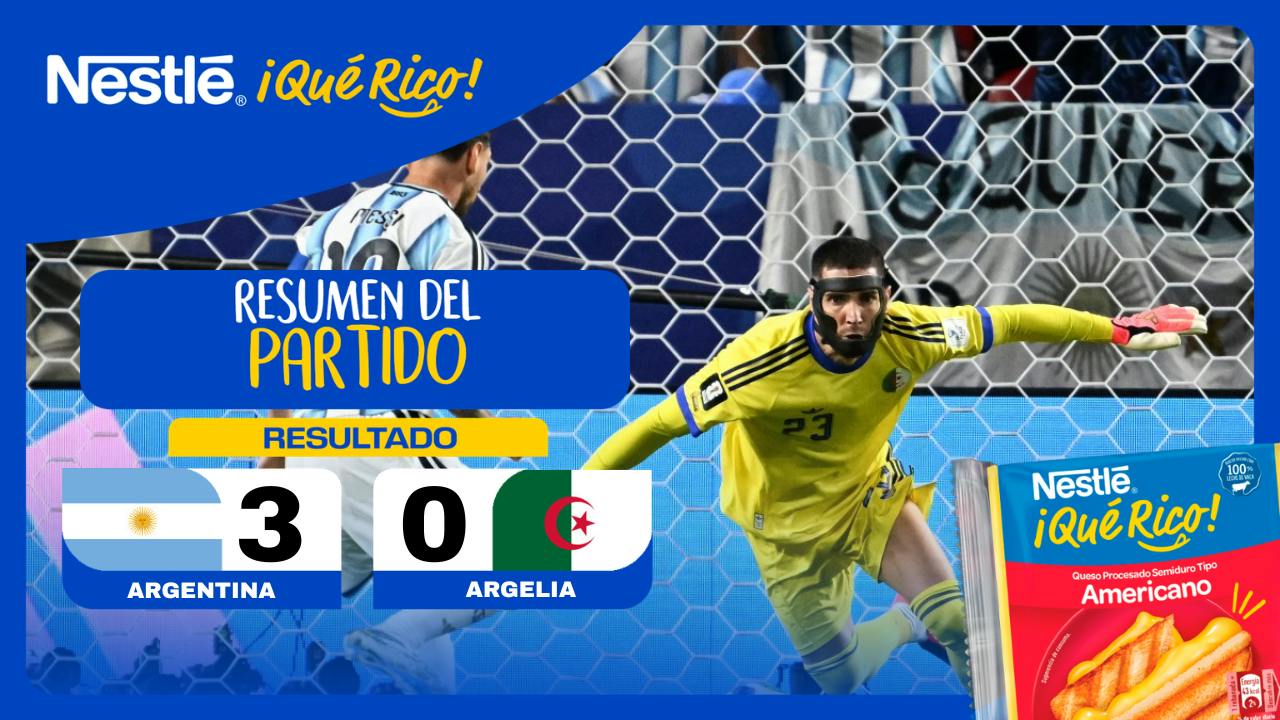 Mundial 2026 | Argentina vs Argelia Resumen Completo