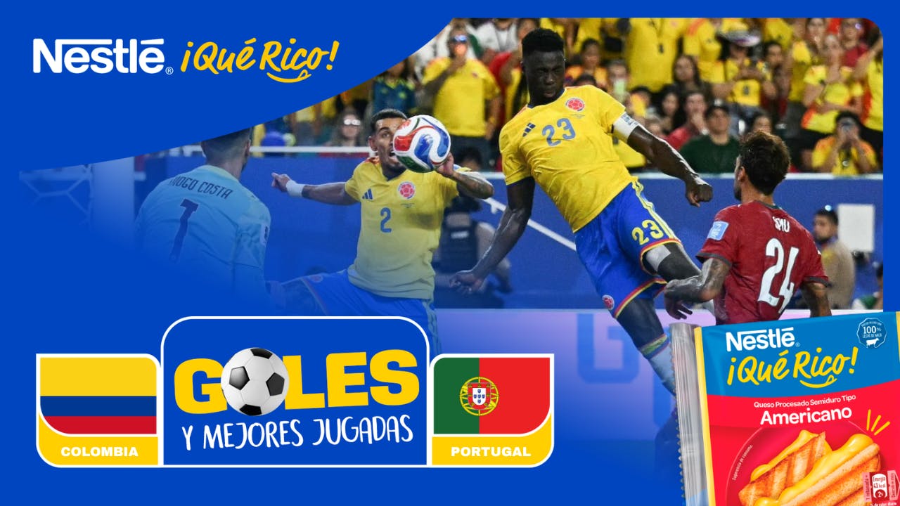 Mundial 2026 | Colombia vs Portugal Mejores Jugadas