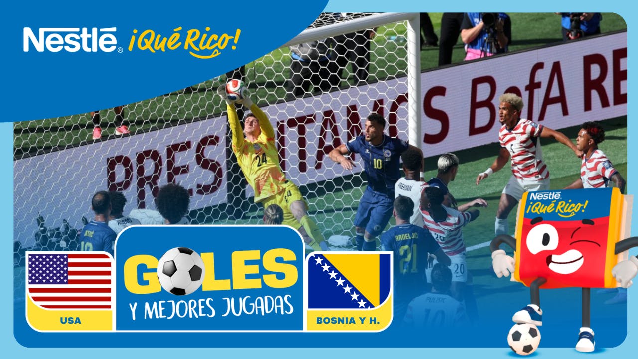 Mundial 2026 | Estados Unidos vs Bosnia Todos los Goles