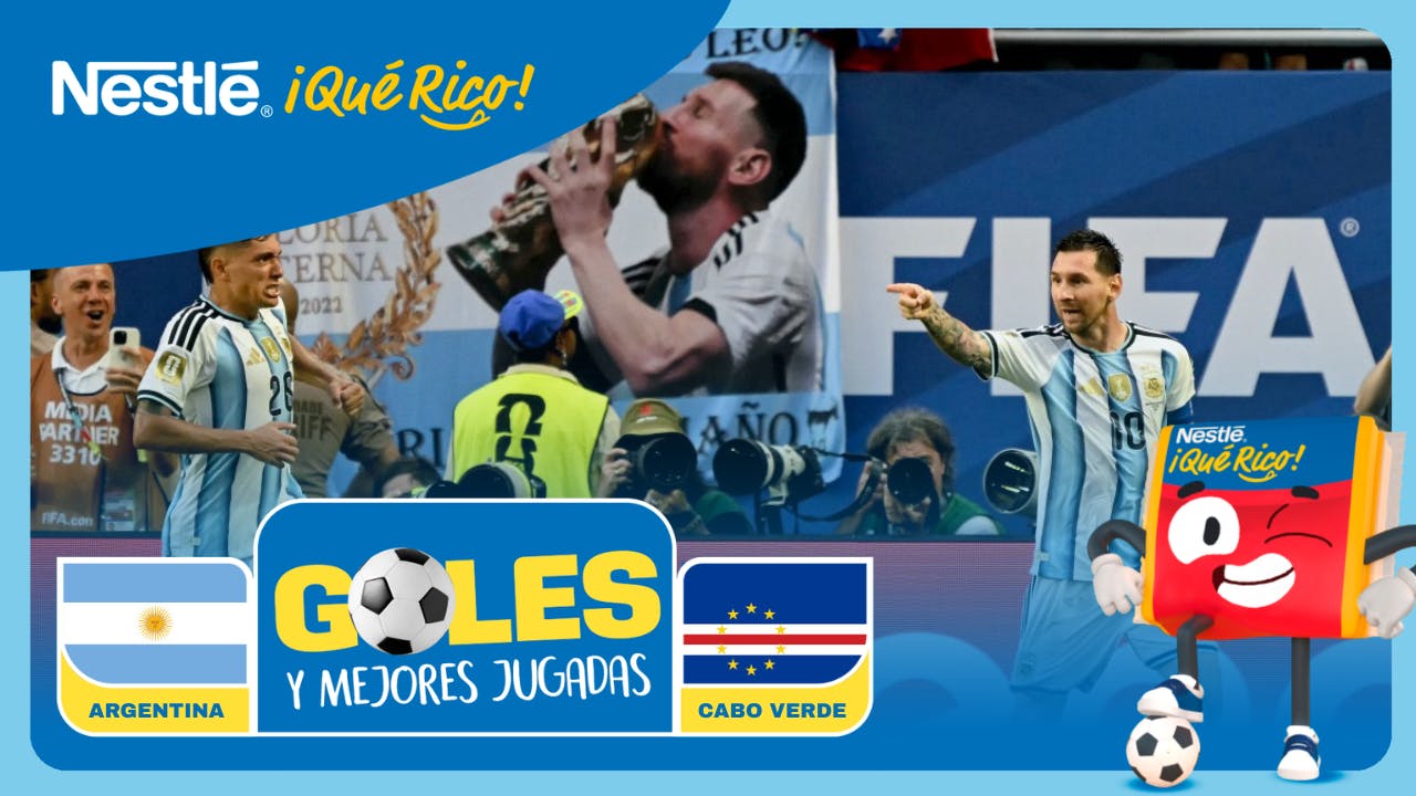 Mundial 2026 | Argentina vs Cabo Verde Todos los Goles