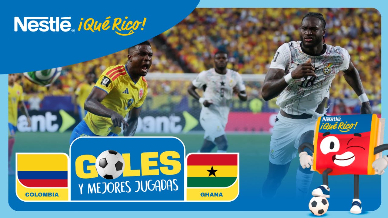 Mundial 2026 | Colombia vs Ghana Todos los Goles 