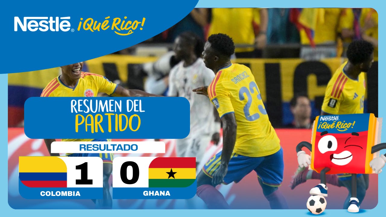 Mundial 2026 | Colombia vs Ghana Resumen Completo 