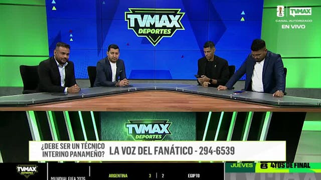 TVMAX Deportes - Miércoles de julio de 2026