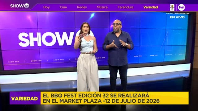 SHOW TVN - Jueves 9 de julio de 2026