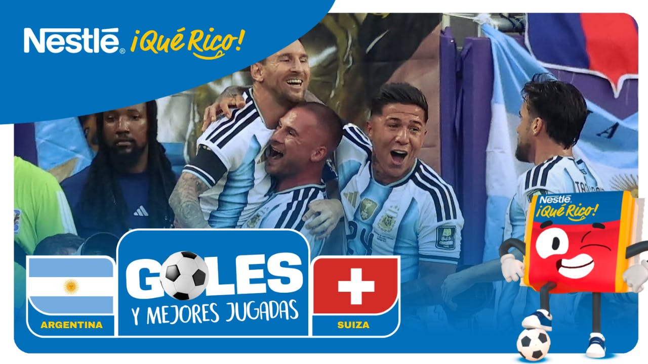 Mundial 2026: Argentina vs Suiza Todos los Goles 